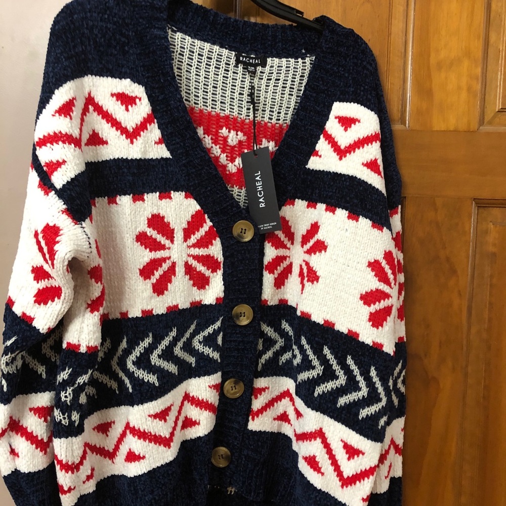 Button up sweater